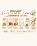 🥑 PACK 5 RECETARIOS SALUDABLES